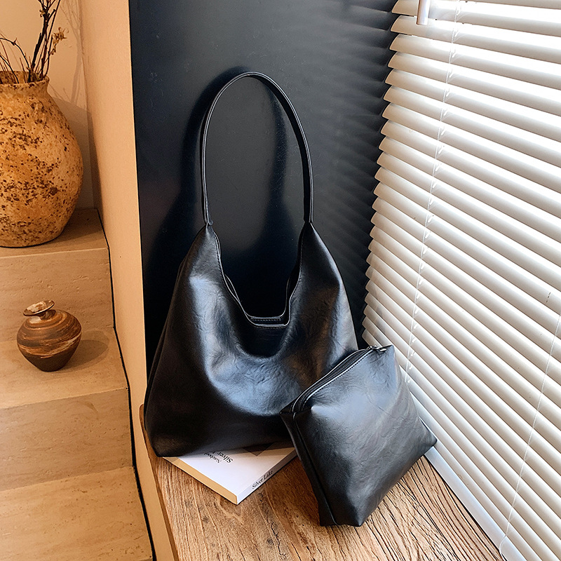 Women Bags 2026 Trends - Bolsa de Ombro Grande Simples Retro