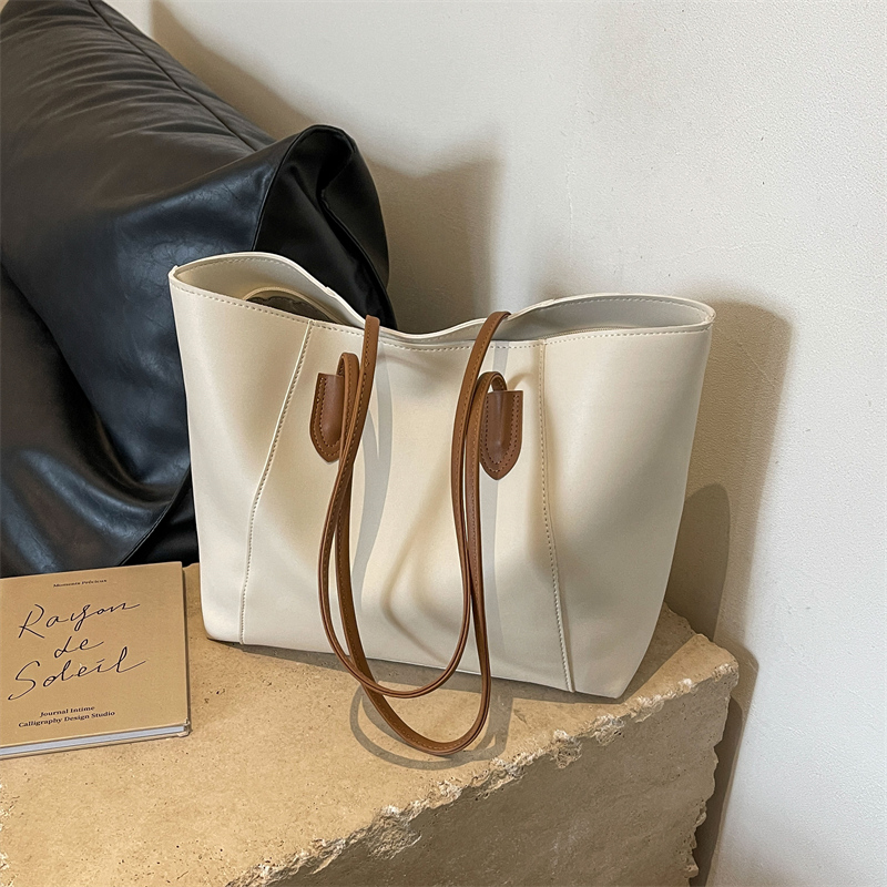 Women Bags On Sale - Sacolas com zíper monocromático para mulheres,