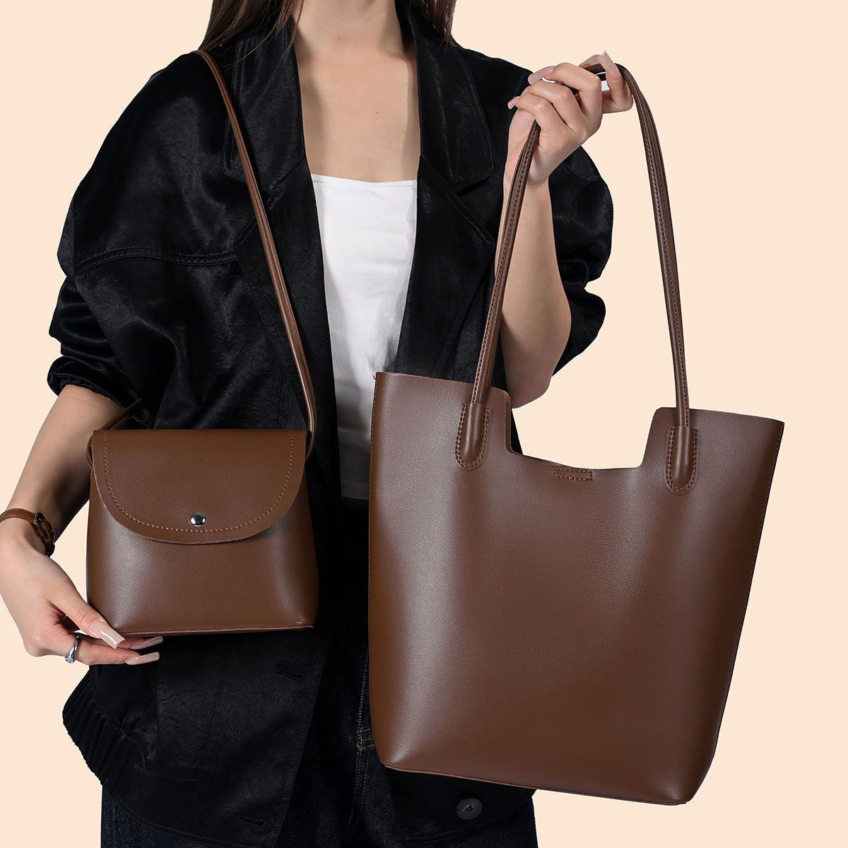 Women'S Bags Handbags - Bolsas de Ombro em Couro PU
