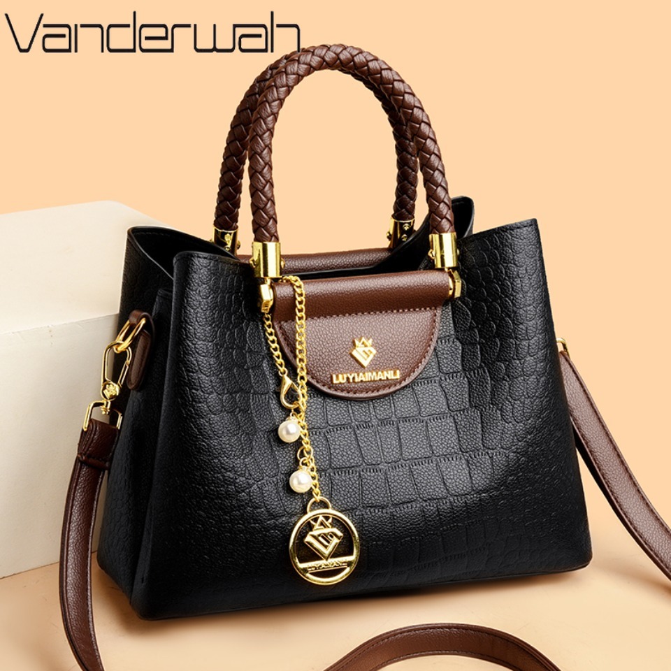Women Bags On Sale - Alça tecida marca genuína de alta