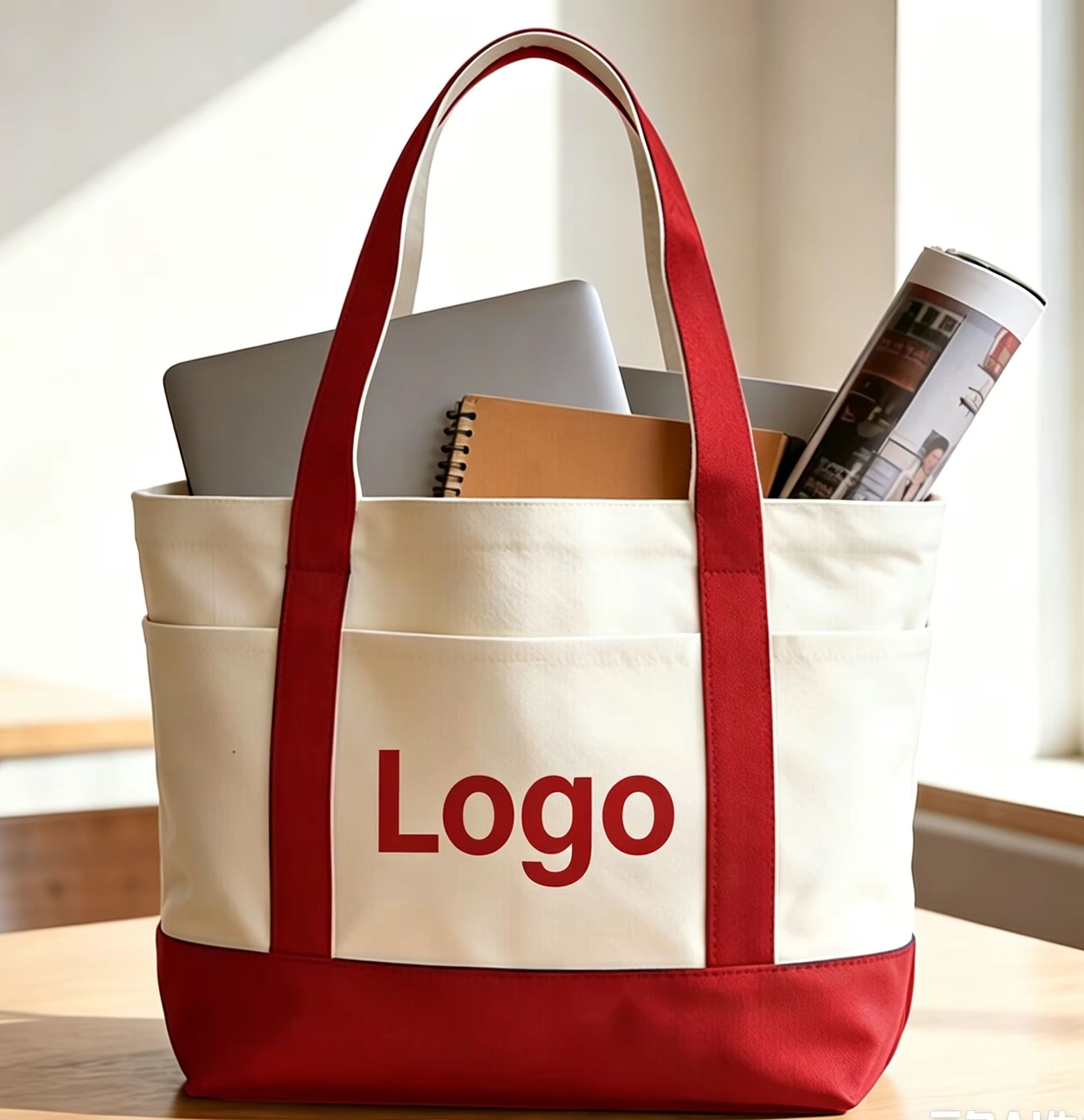 Women Bags Company - Sacola de Lona Personalizada com Logotipo