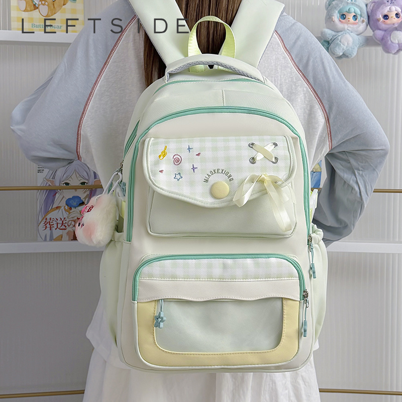 Mochila com Laço Xadrez em Pat - Women Bags 2026 Trends avaliação e preço