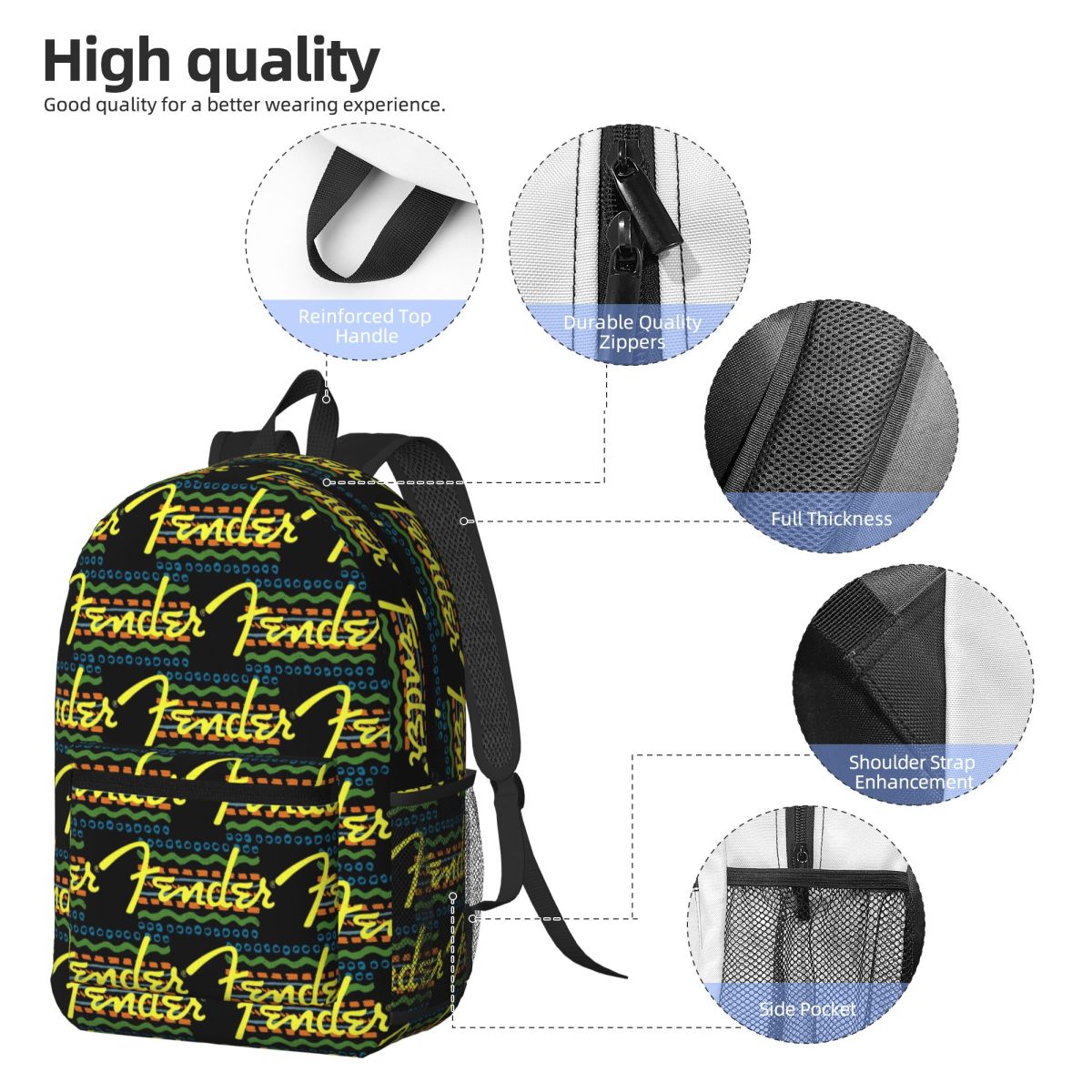 Mochila Fender Guitar Jazz da  - Women Bags Company avaliação e preço