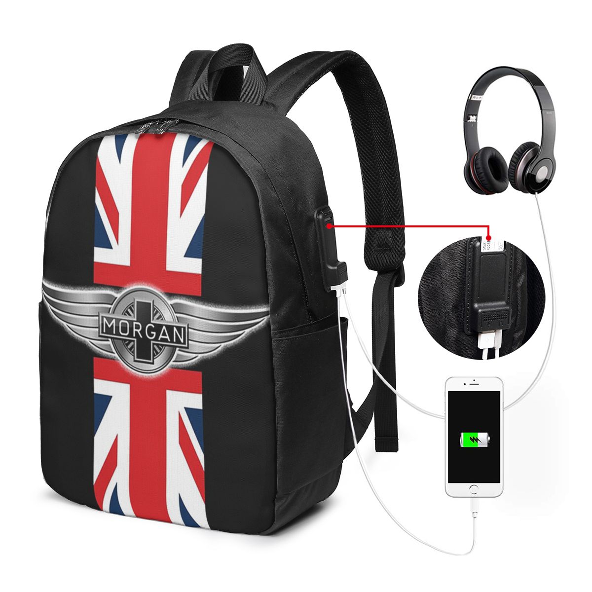 Mochila Morgan Motor Car Compa - Women Bags Company avaliação e preço