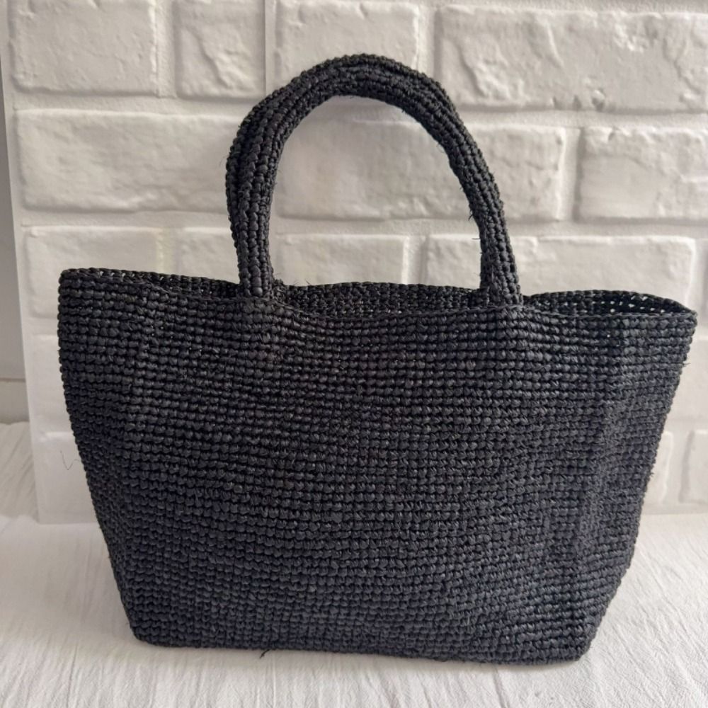 Nova Bolsa de Palha Artesanal  - Women'S Raffia Bags avaliação e preço
