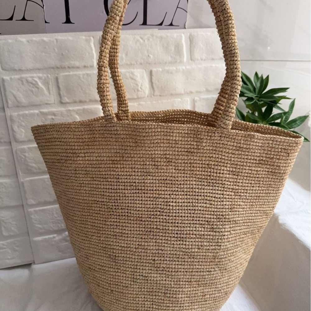 Nova Bolsa de Ombro Simples de - Women'S Raffia Bags avaliação e preço