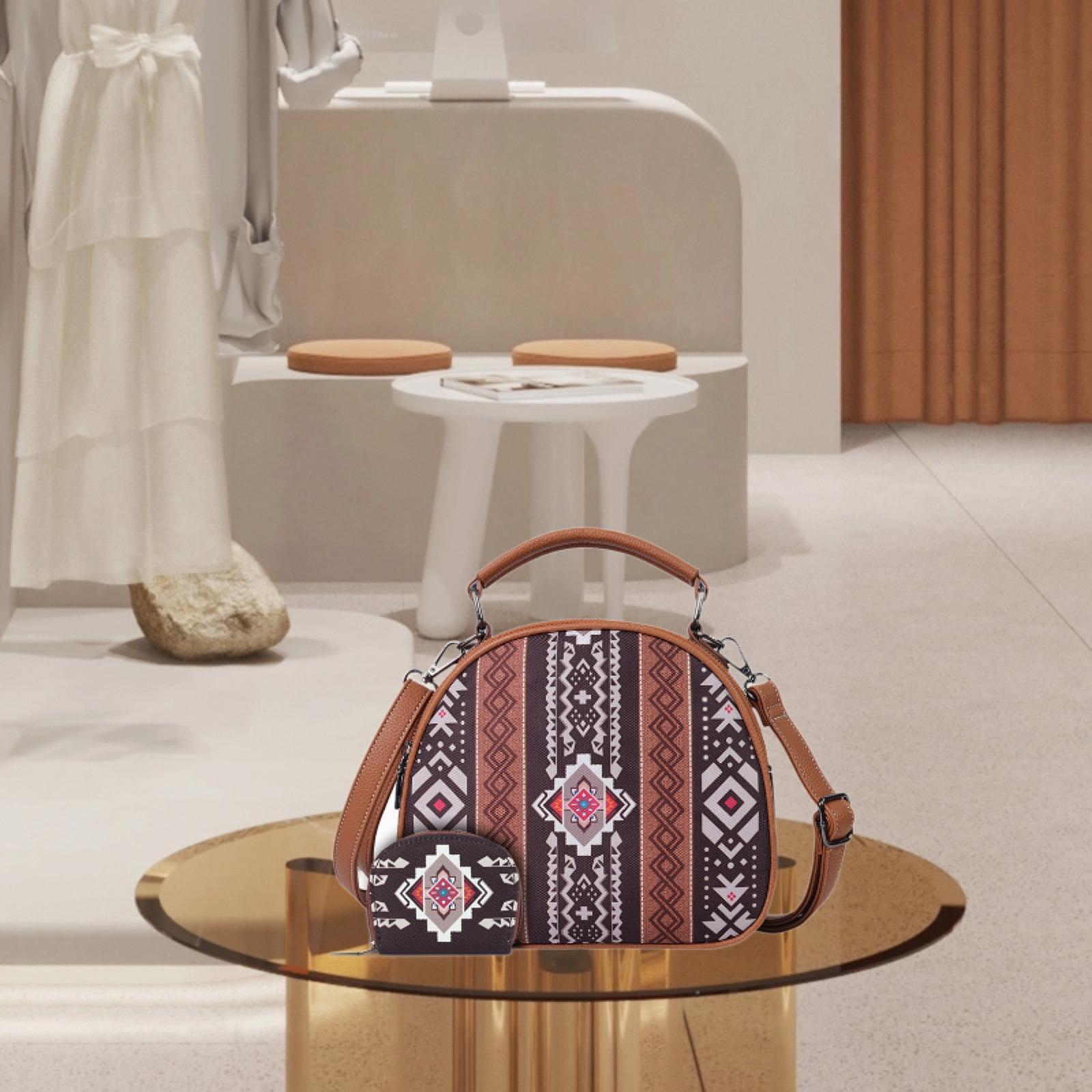 Bolsa de mão com padrão boêmio - Women'S Bags Handbags avaliação e preço