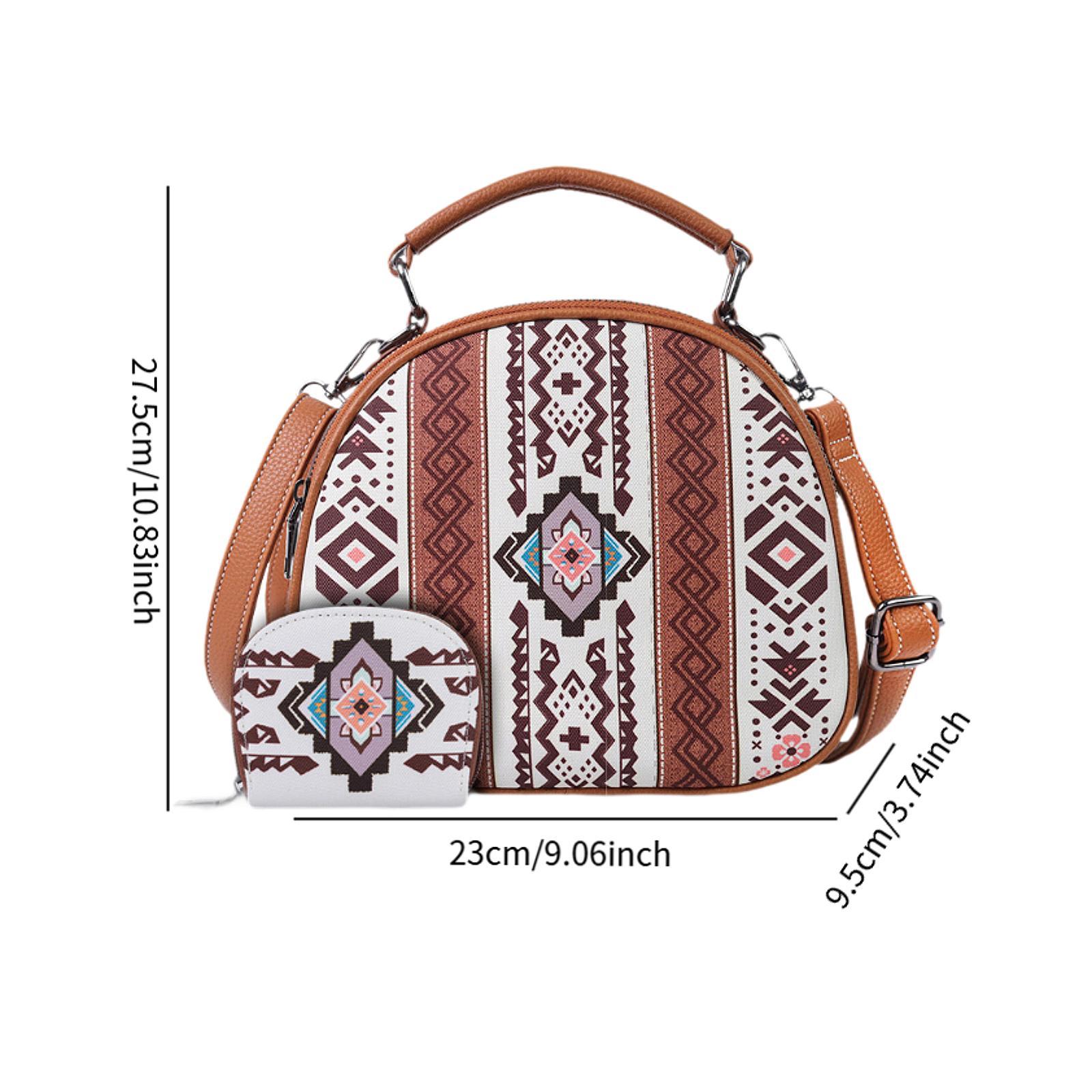 Bolsa de mão com padrão boêmio - Women'S Bags Handbags avaliação e preço